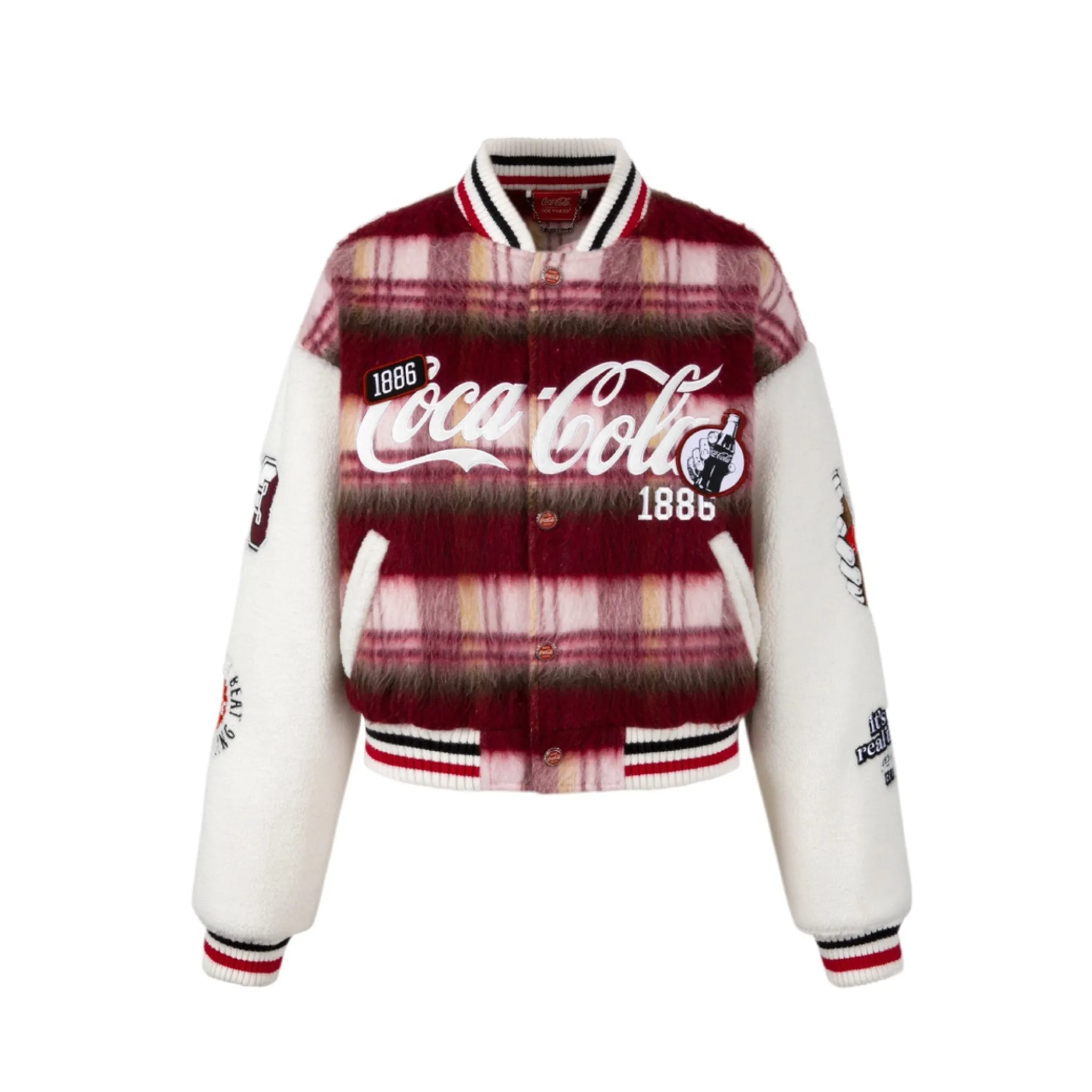 13De Marzo Coca-Cola Bear Tweed Fleece