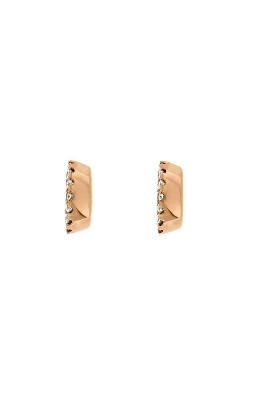 14K ROSE GOLD DIAMOND EARRING JACKETS G11468