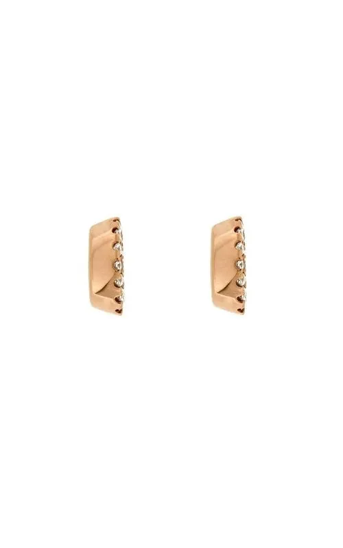 14K ROSE GOLD DIAMOND EARRING JACKETS G11468