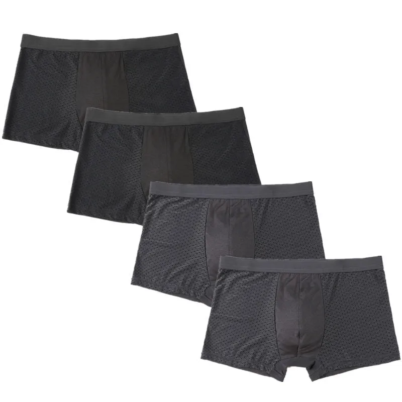 Angelo Ricci™ Breathable Bamboo Fiber Boxers Underwear