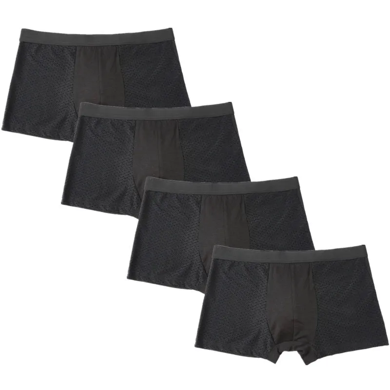 Angelo Ricci™ Breathable Bamboo Fiber Boxers Underwear