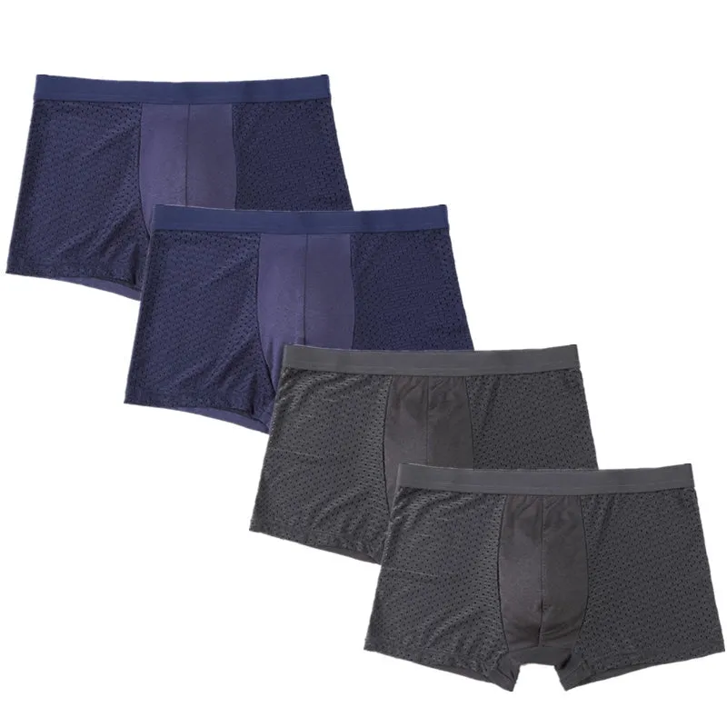 Angelo Ricci™ Breathable Bamboo Fiber Boxers Underwear