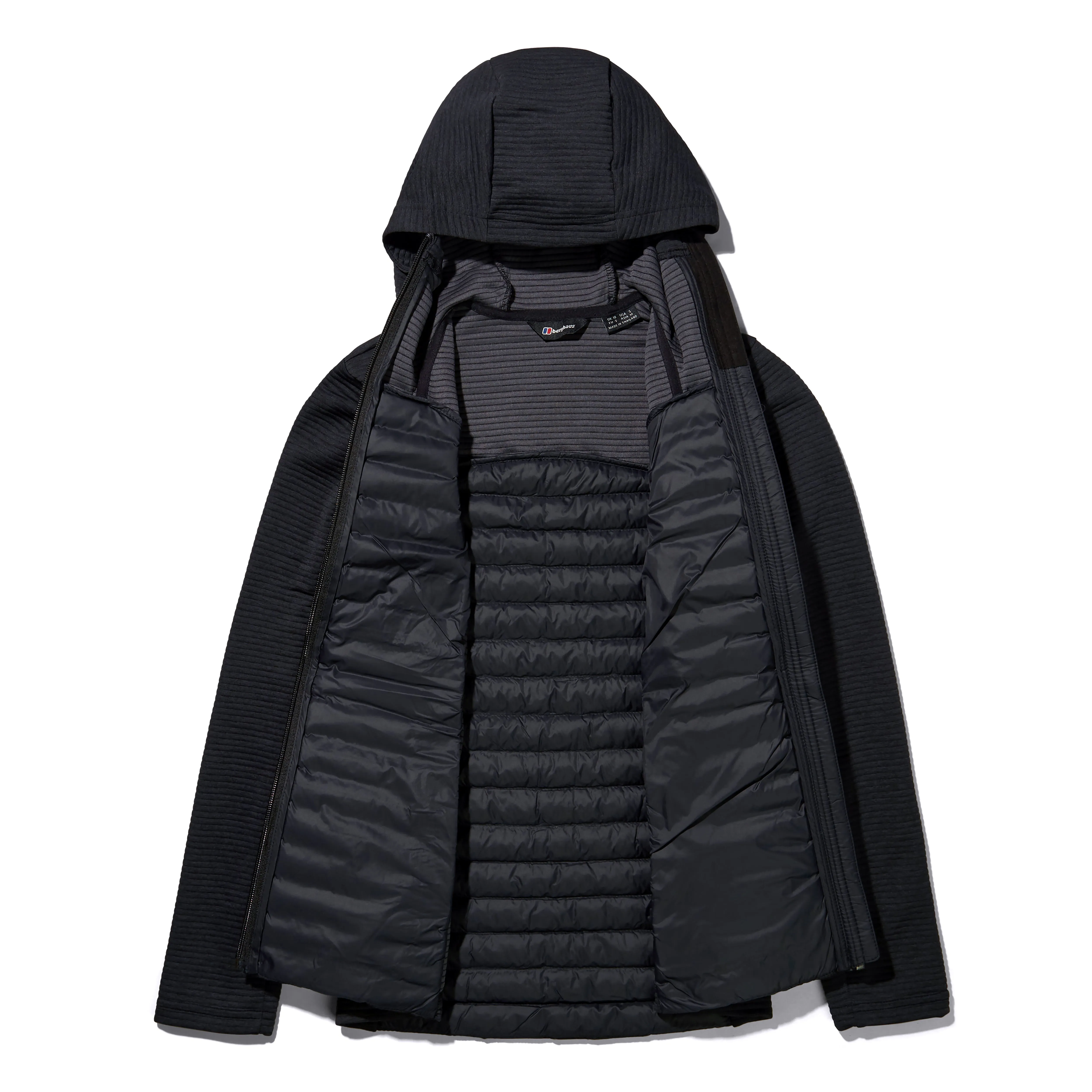 Berghaus Womens Nula Hybrid Insulated Jacket Black