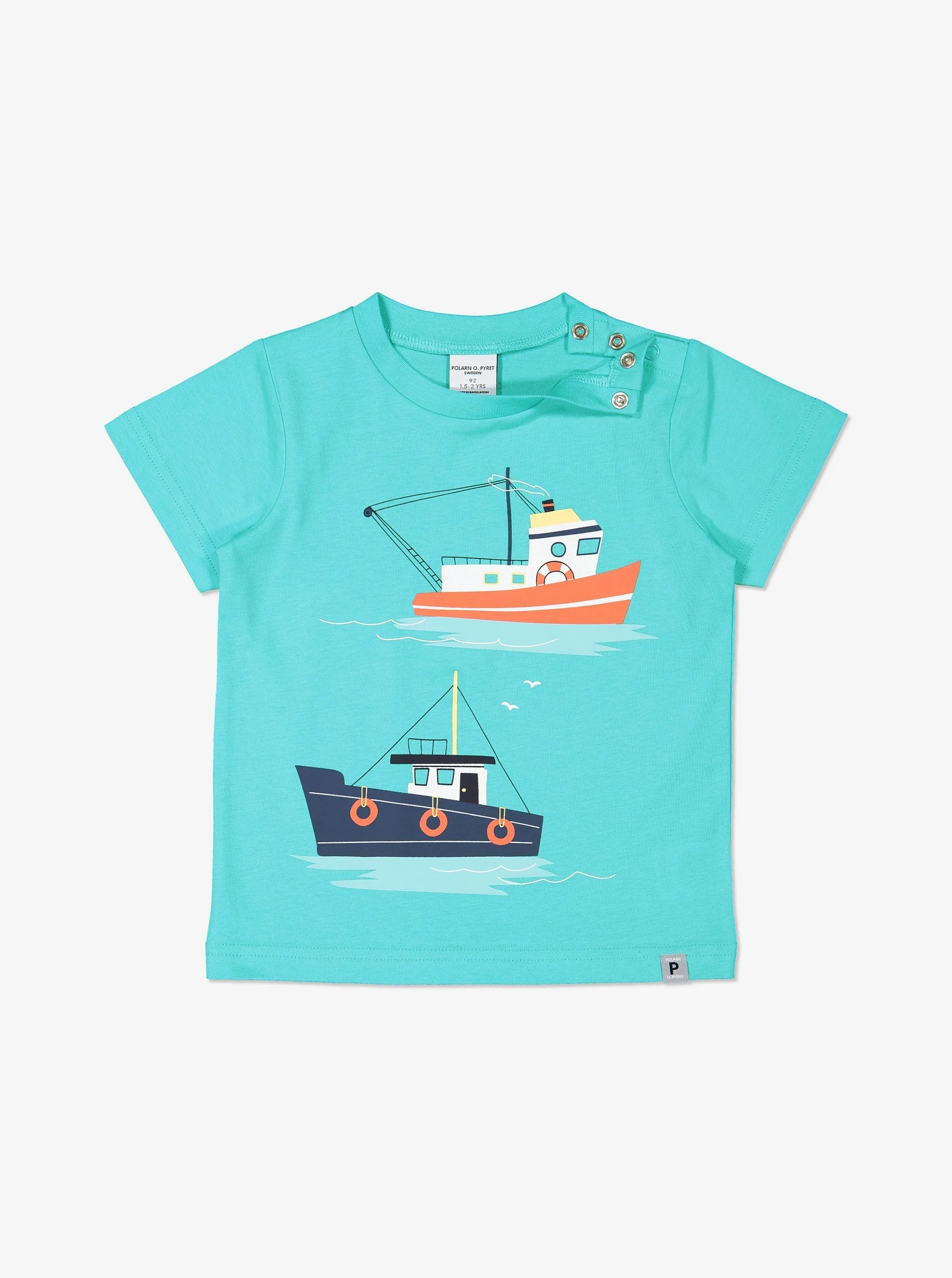 Boat Print Kids T-Shirt