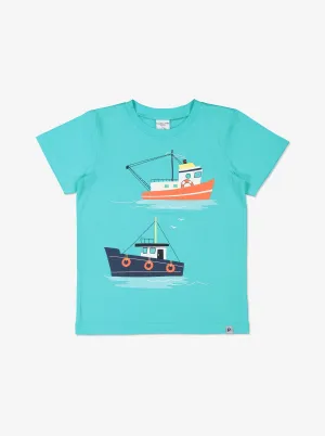 Boat Print Kids T-Shirt