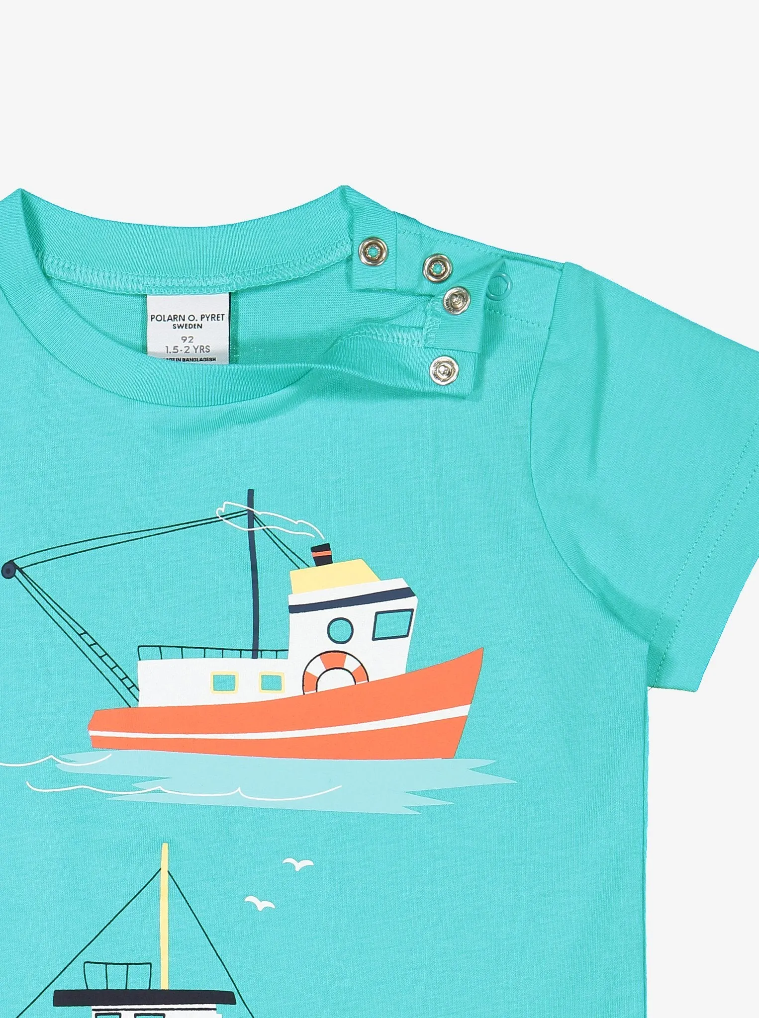 Boat Print Kids T-Shirt