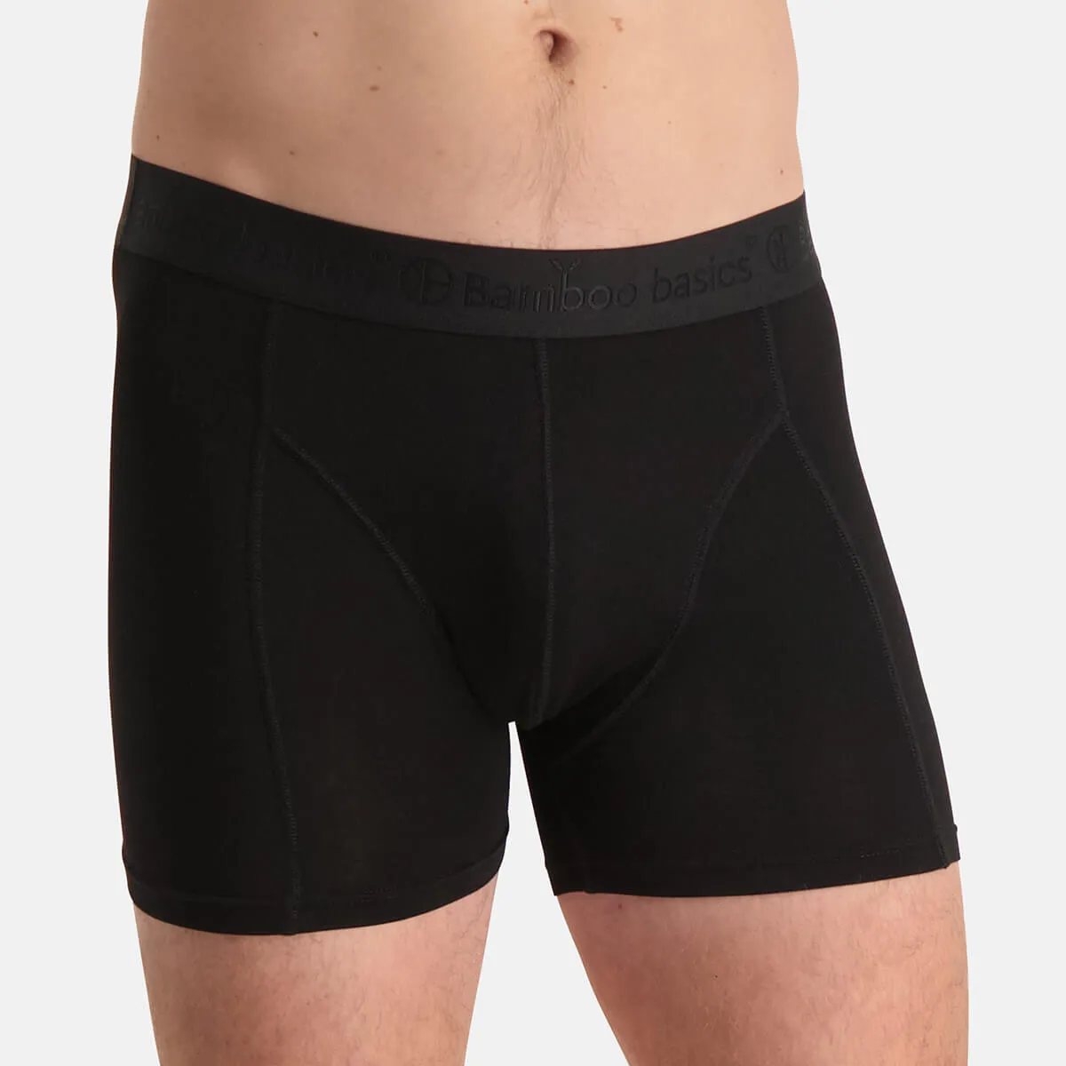 Boxershorts Rick (3-pack) - Bordeaux Rood, Zwart & Zwart