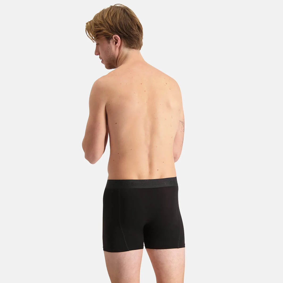 Boxershorts Rick (3-pack) - Bordeaux Rood, Zwart & Zwart
