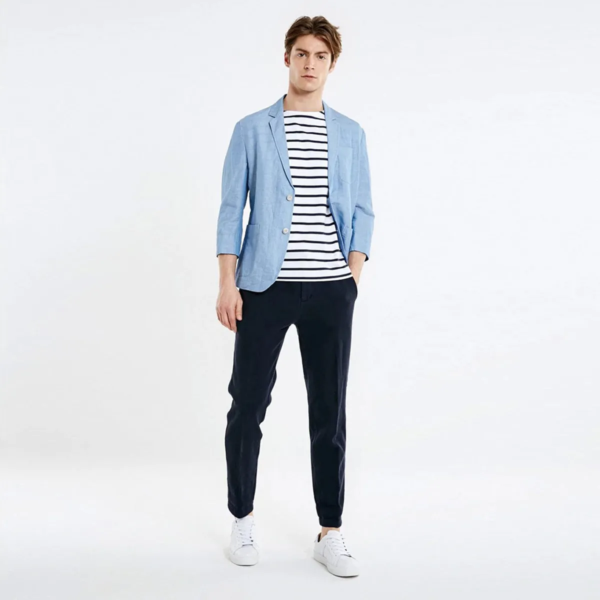Cotton Tight Leg Crop Style Pants
