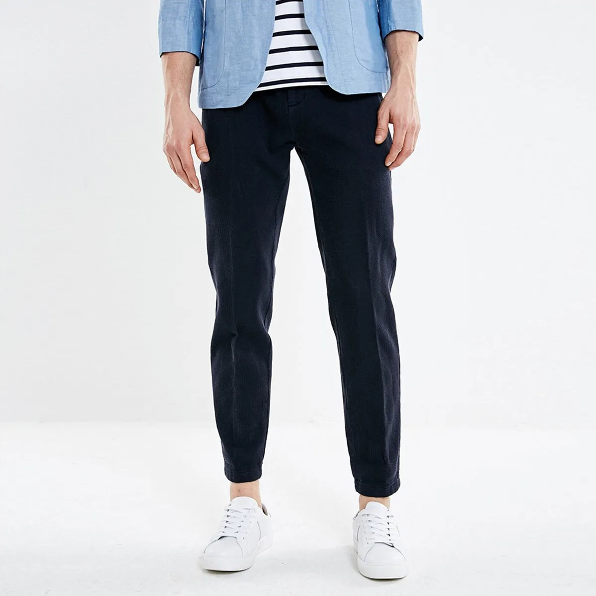 Cotton Tight Leg Crop Style Pants