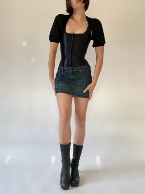 Dark Wash Denim Mini - Small