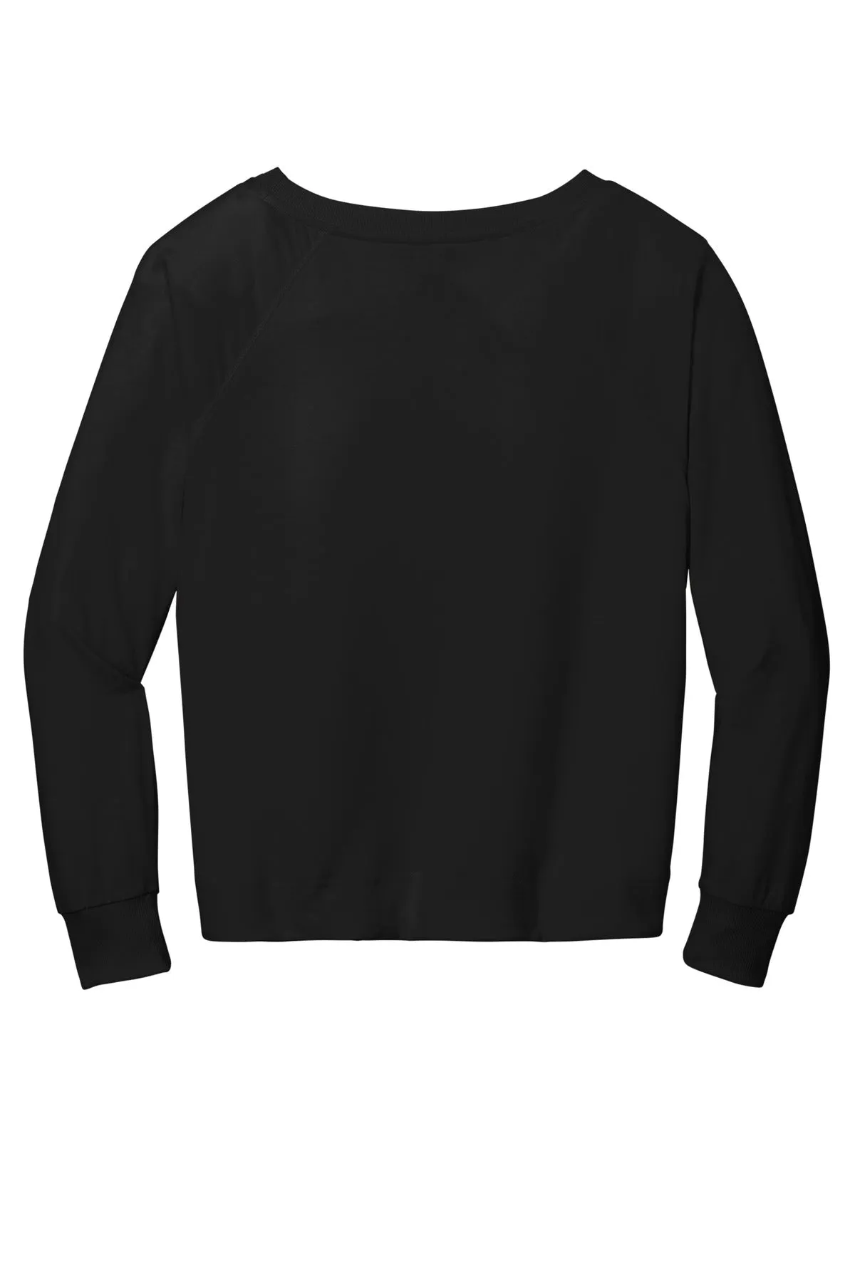 District Women's Featherweight French Terry™ Long Sleeve Crewneck DT672