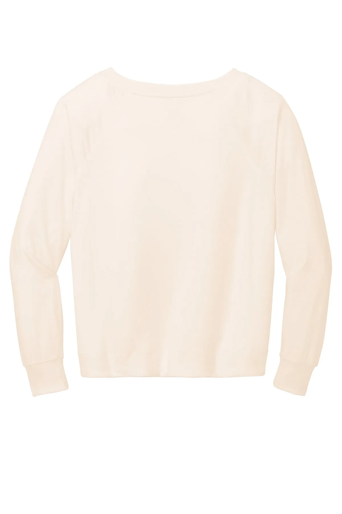 District Women's Featherweight French Terry™ Long Sleeve Crewneck DT672