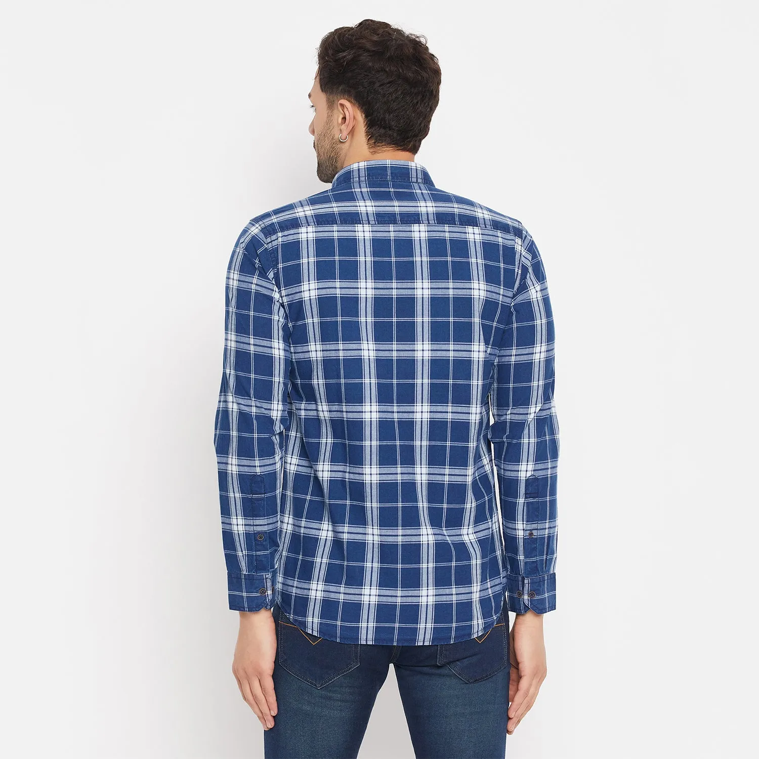 Duke Stardust Men Full Sleeve Cotton Shirt (SDO9CKTI)