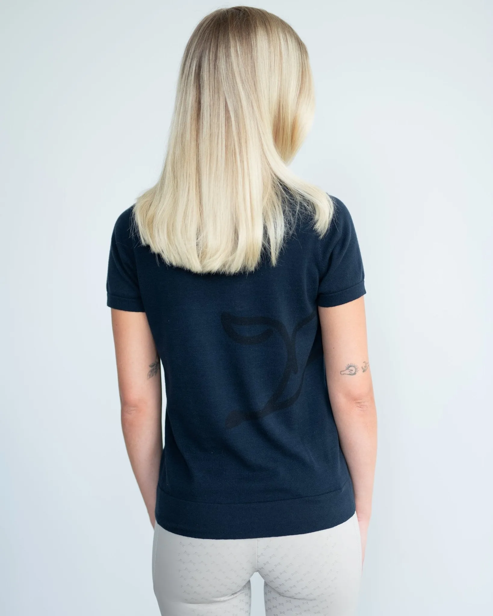 Fager Blake Polo Shirt Navy