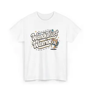 Funny Cat Wanderlust Warriors Travel Vacation Gift Men Kids Women Funny Cat T-Shirt