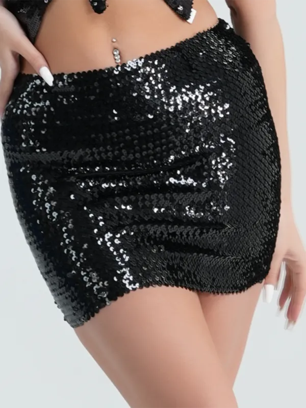 Glam Pink Sequined Evening Dress | Tailored Fit