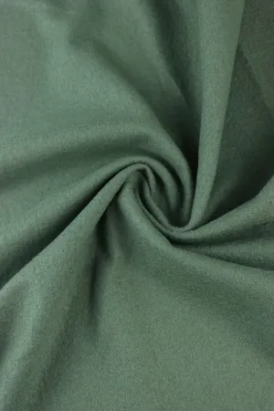 Green Shire Moscow Brushed Wool Knit | By The Half Yard