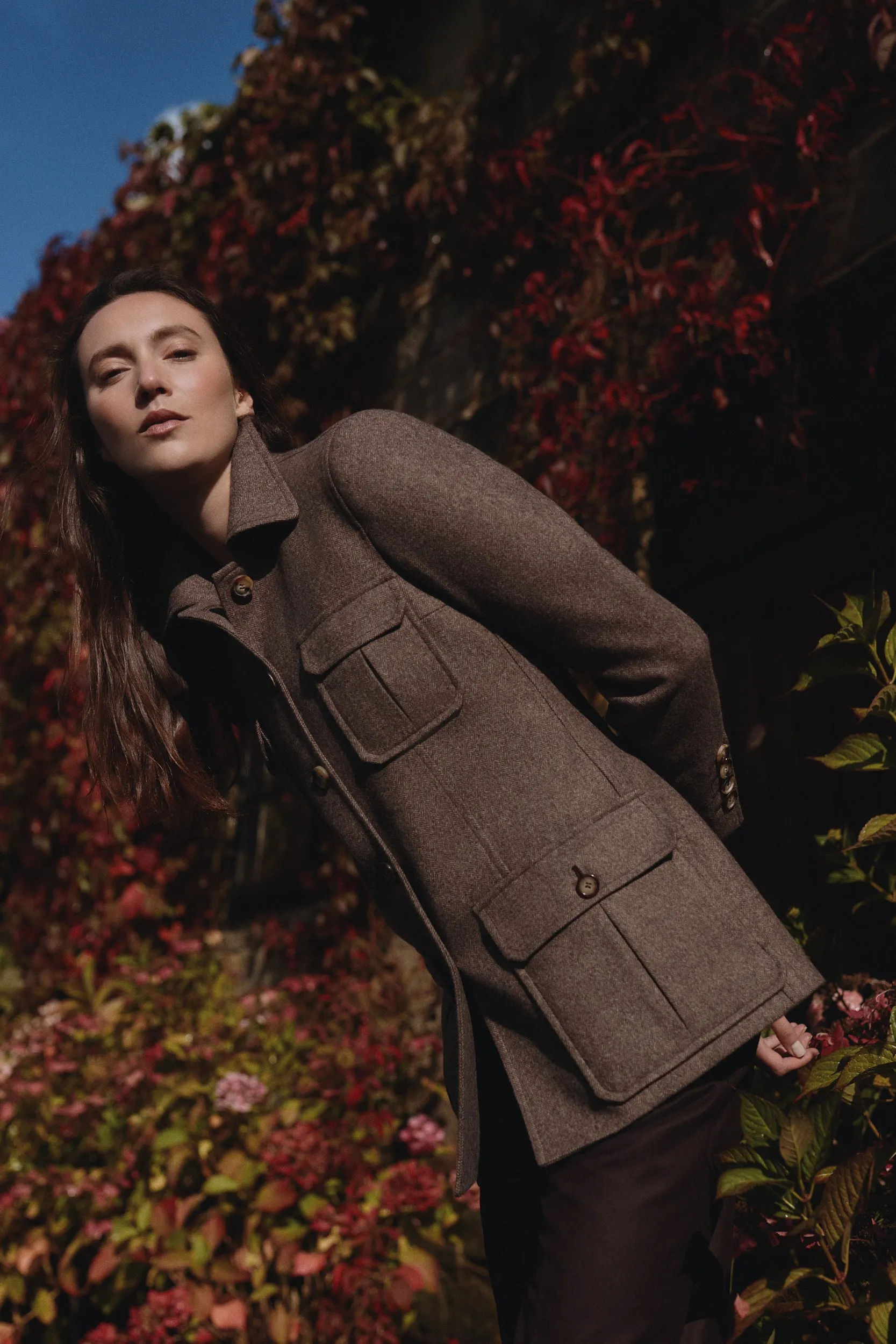 Herringbone Field Jacket