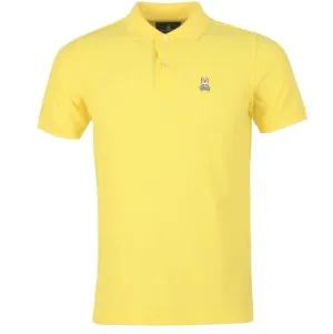 ID24310-Psycho Bunny Yellow Classic Polo