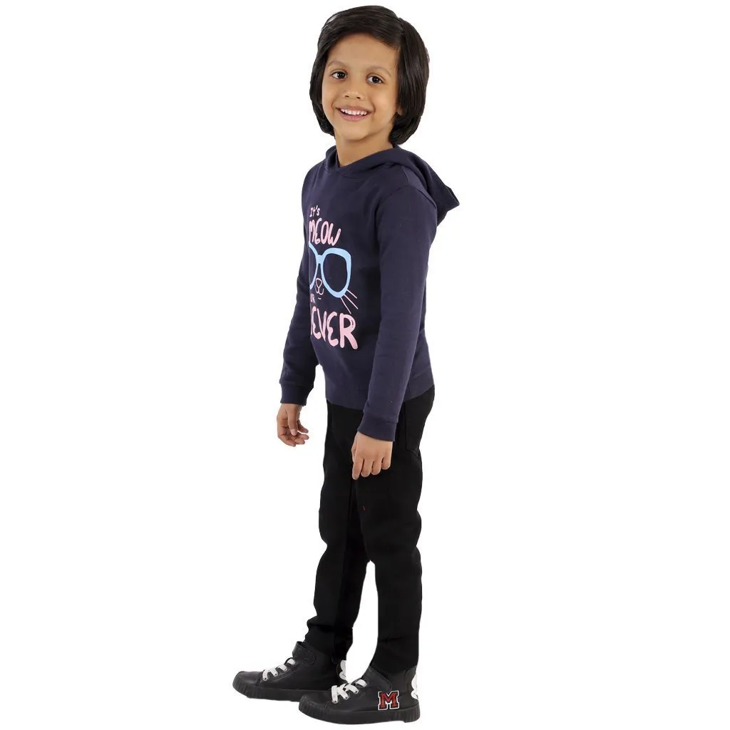 Meow or Never Hooded Sweatshirt
