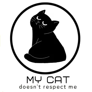 MY CAT DOESN'T RESPECT ME T SHIRT