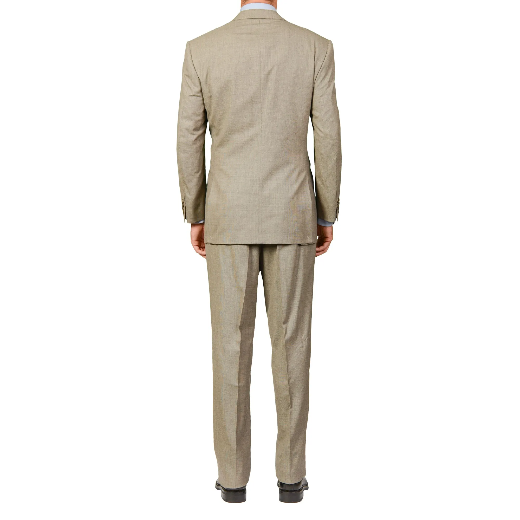 NAPOLEON Handmade Gray Wool Super 150’s DB Suit EU 52 NEW US 42