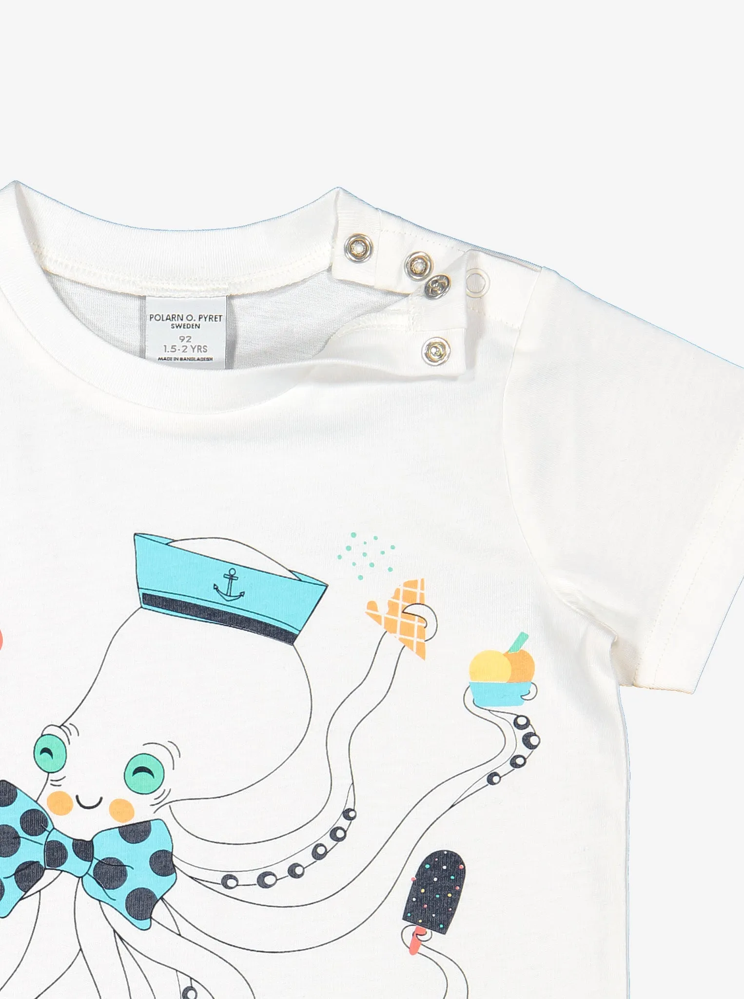 Octopus Print Kids T-Shirt