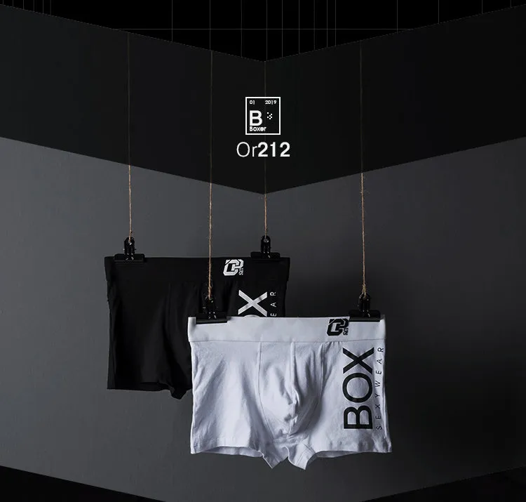 ORLVS Mesh MIke Fiber Cotton Boxershorts Men Comforable Panties Set Gay Sexy Underwear Man Boxer 9Color Free ShippingM/L/XL/XXL