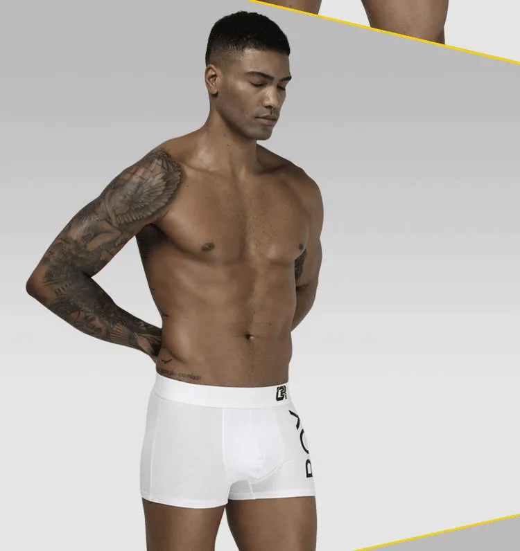 ORLVS Mesh MIke Fiber Cotton Boxershorts Men Comforable Panties Set Gay Sexy Underwear Man Boxer 9Color Free ShippingM/L/XL/XXL