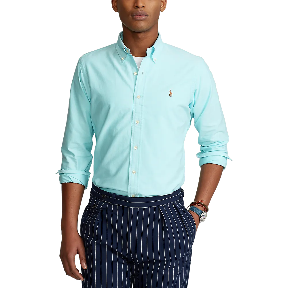 Polo Ralph Lauren Men’s Long Sleeve Oxford Sport Shirt – Classic Fit