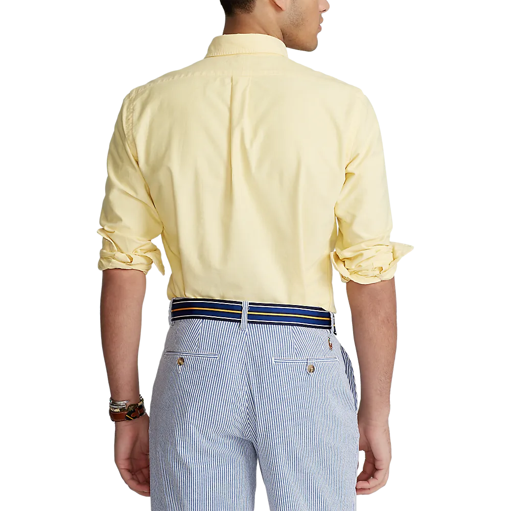 Polo Ralph Lauren Men’s Long Sleeve Oxford Sport Shirt – Classic Fit