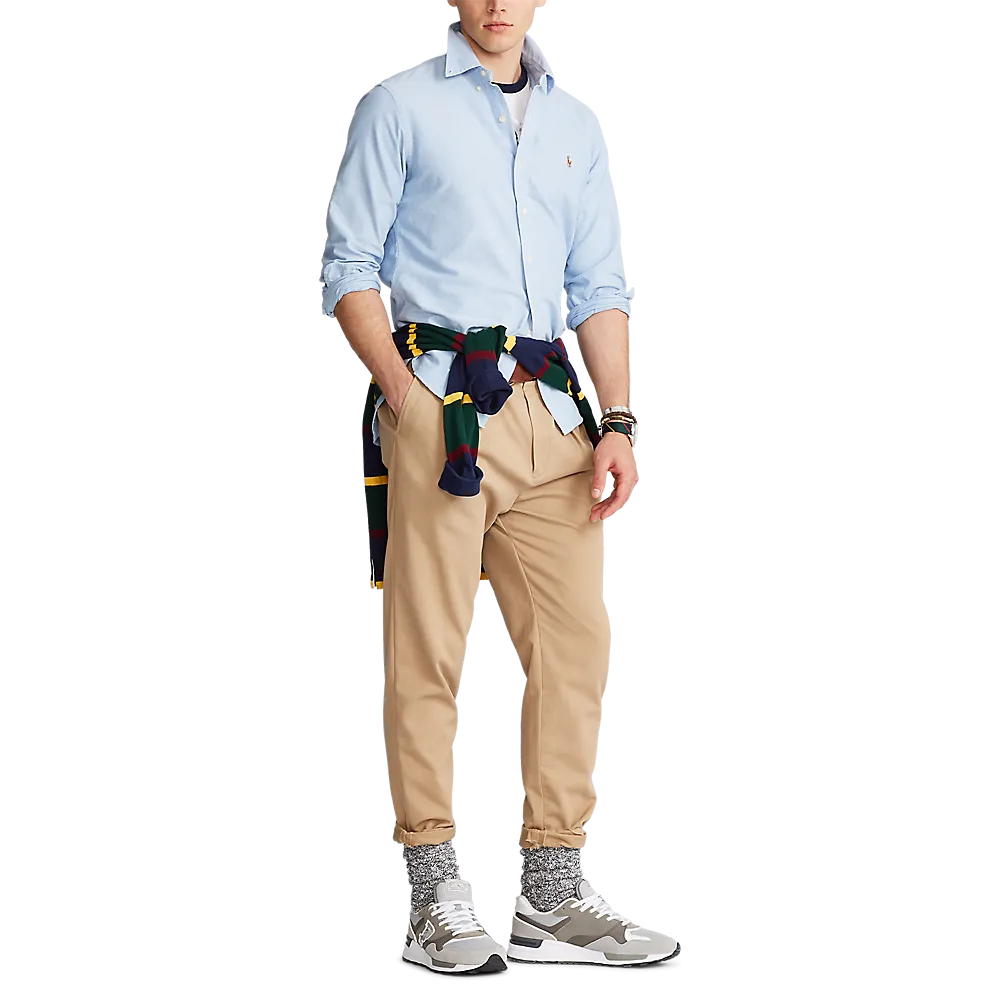 Polo Ralph Lauren Men’s Long Sleeve Oxford Sport Shirt – Classic Fit