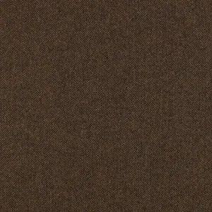 Shetland Mid Brown Herringbone Tweed