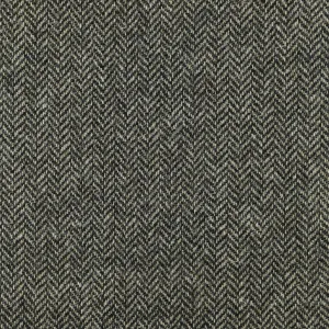 Shetland Natural Grey Herringbone Tweed