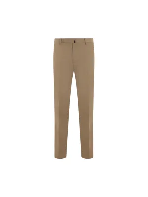 Slim-Fit Poplin Pants