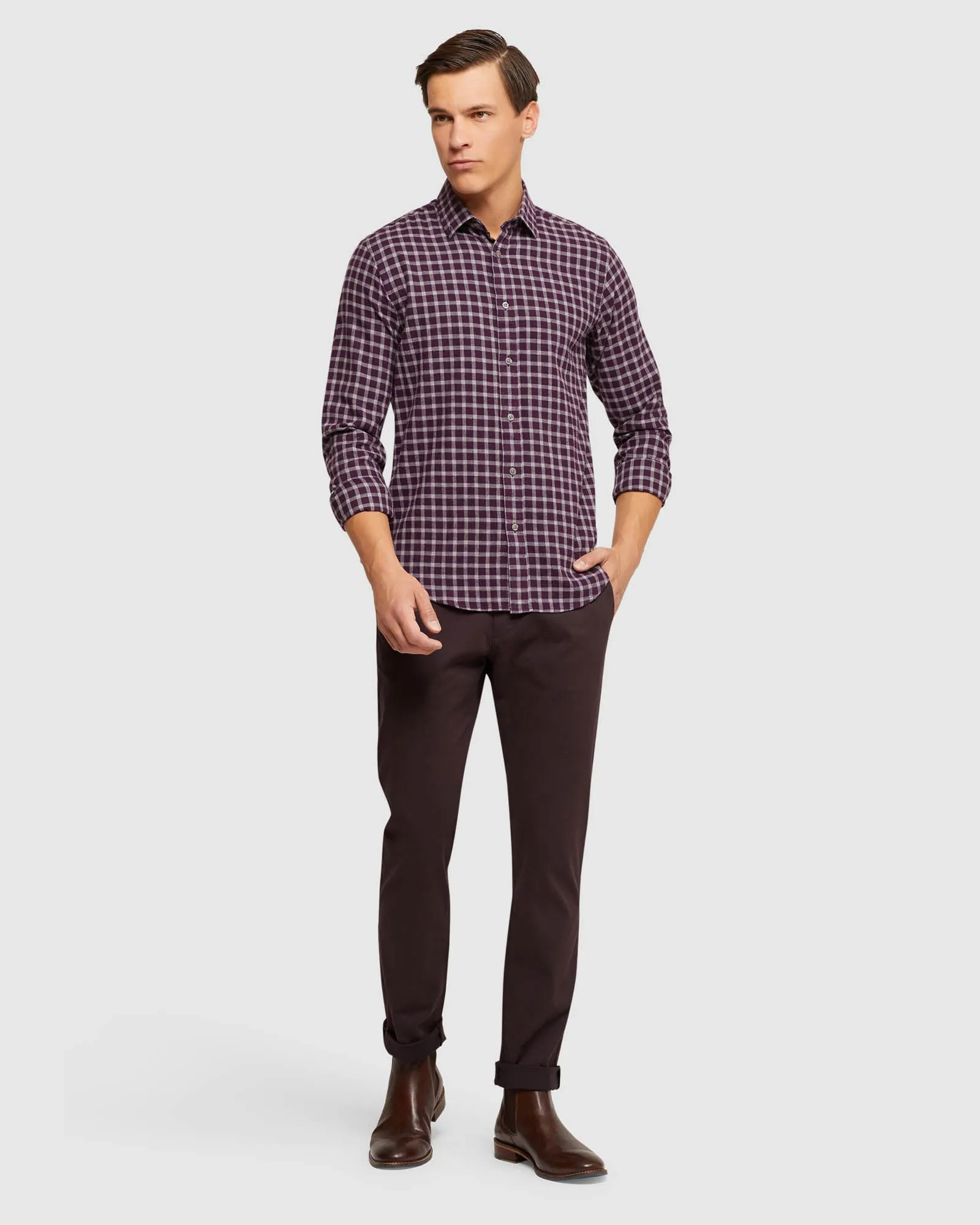 Stratton Slim Fit Check Shirt