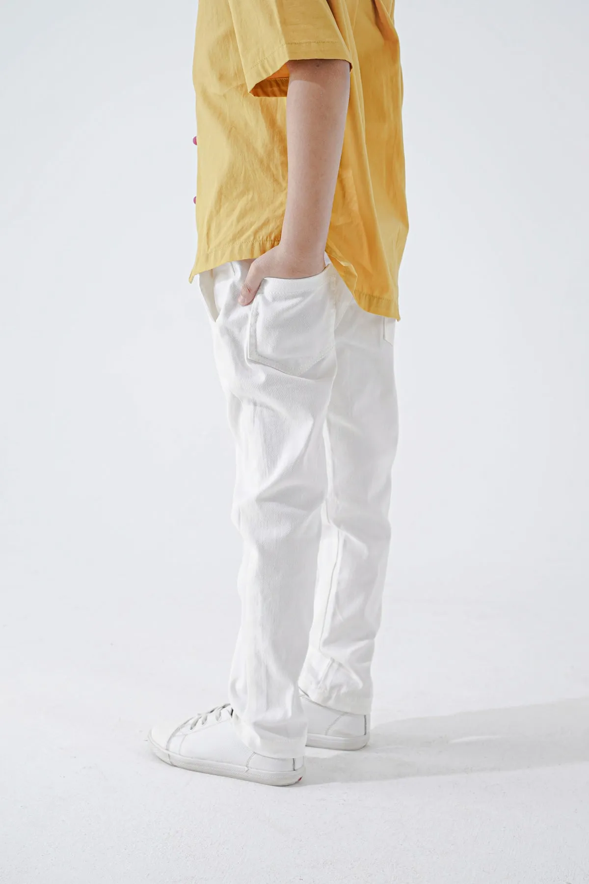 The Perfect Slim Fit Pants - White