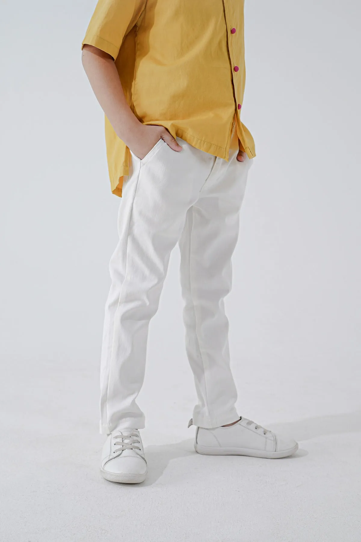The Perfect Slim Fit Pants - White