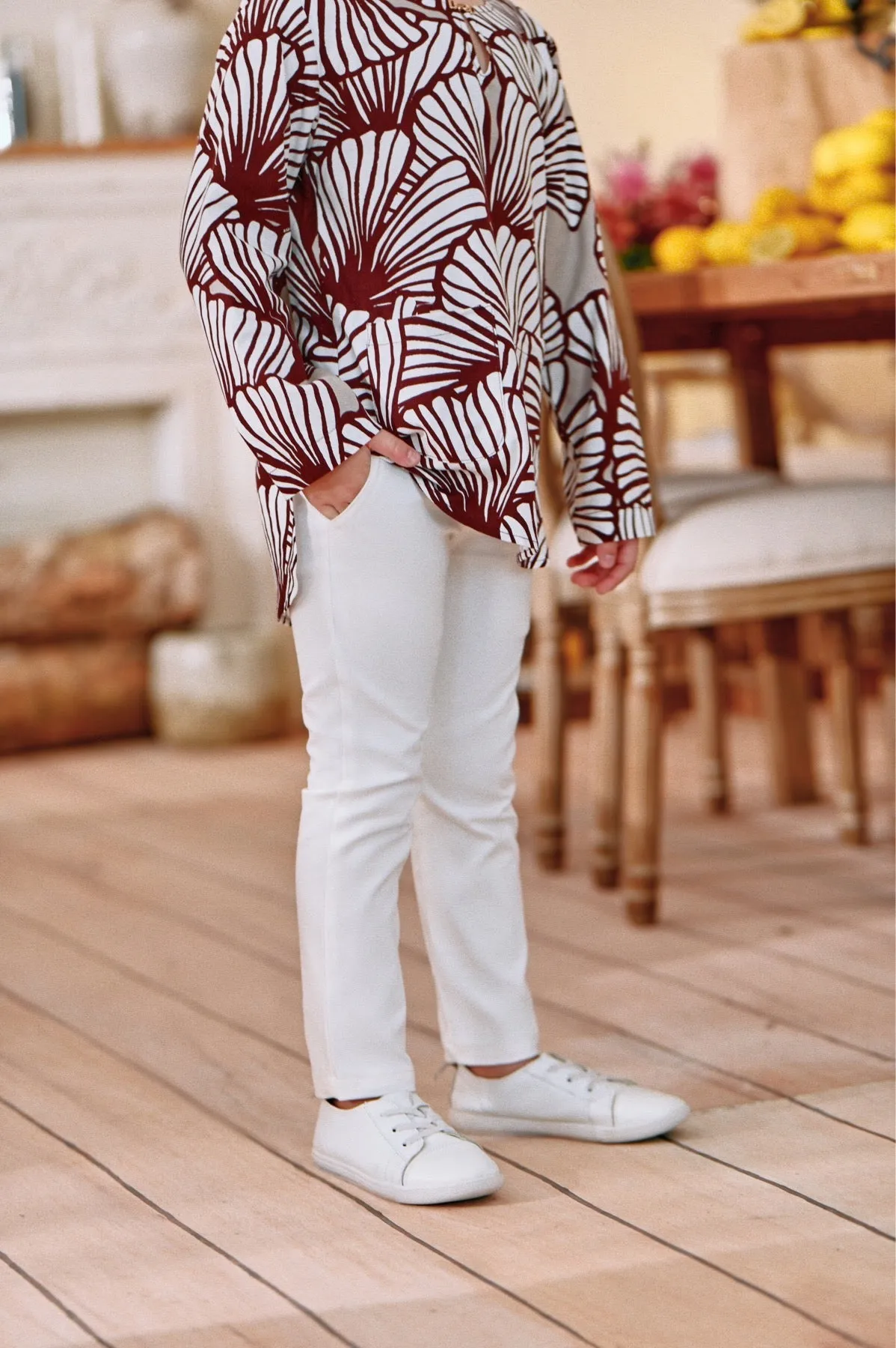 The Perfect Slim Fit Pants - White
