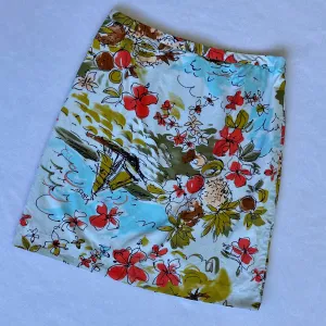 Tropical sailboat skirt