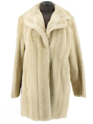 True Vintage Blonde Faux Fur Coat