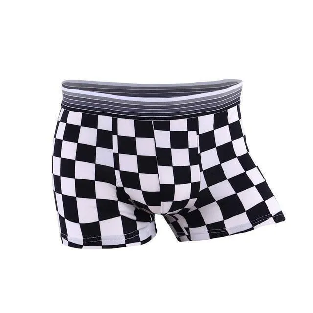 Underwear, Men's Boxer Shorts, Checked