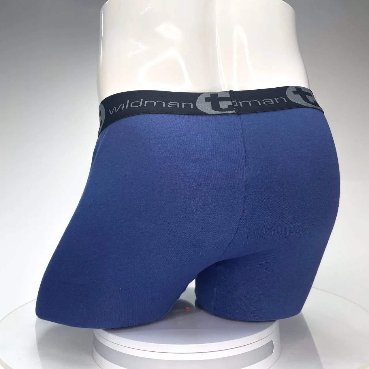 WildmanT Cotton Monster Cock 5" Inseam Boxer Brief Dark Blue