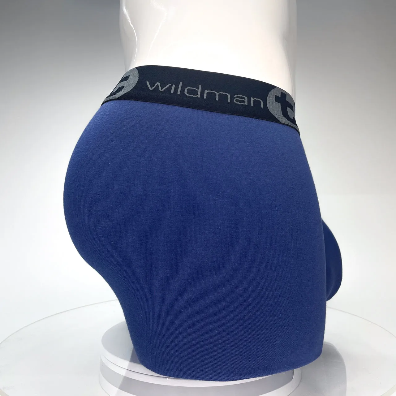 WildmanT Cotton Monster Cock 5" Inseam Boxer Brief Dark Blue