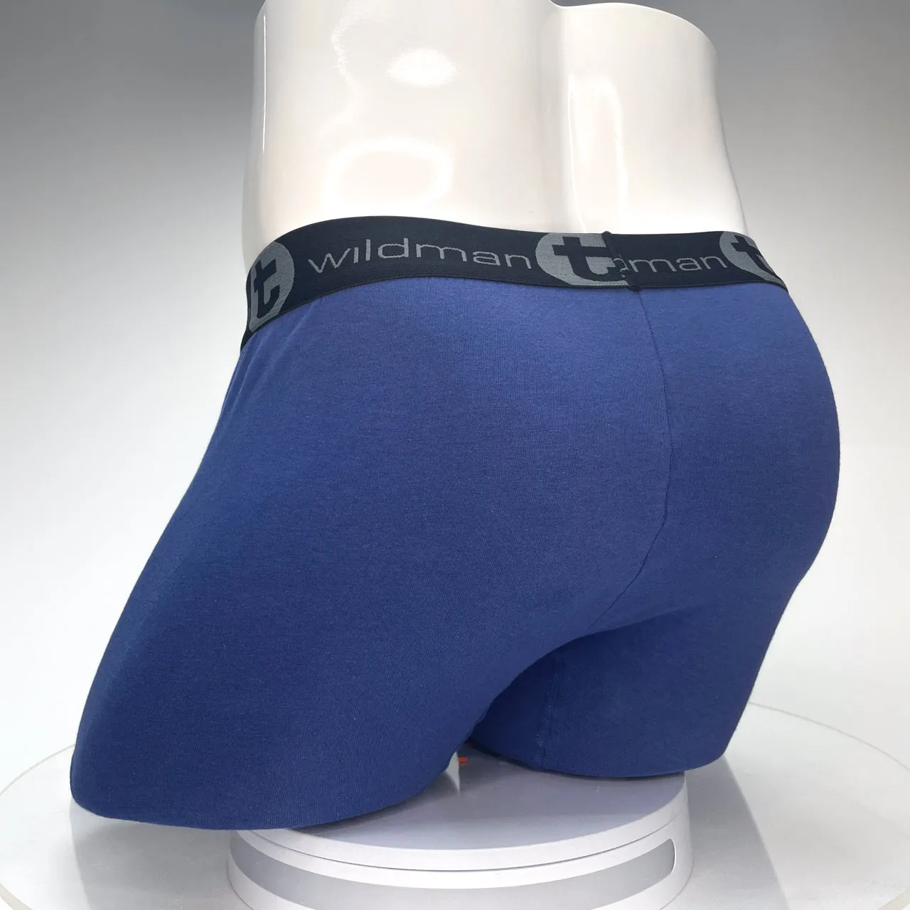 WildmanT Cotton Monster Cock 5" Inseam Boxer Brief Dark Blue