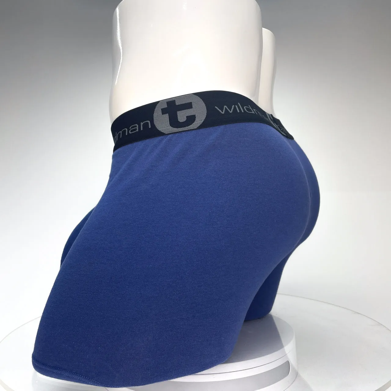 WildmanT Cotton Monster Cock 5" Inseam Boxer Brief Dark Blue