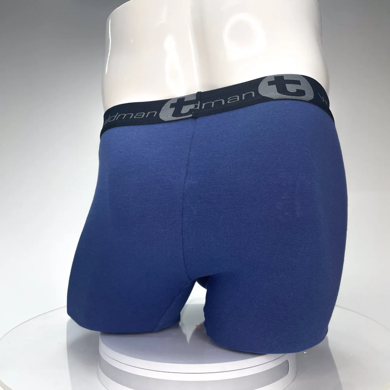 WildmanT Cotton Monster Cock 5" Inseam Boxer Brief Dark Blue