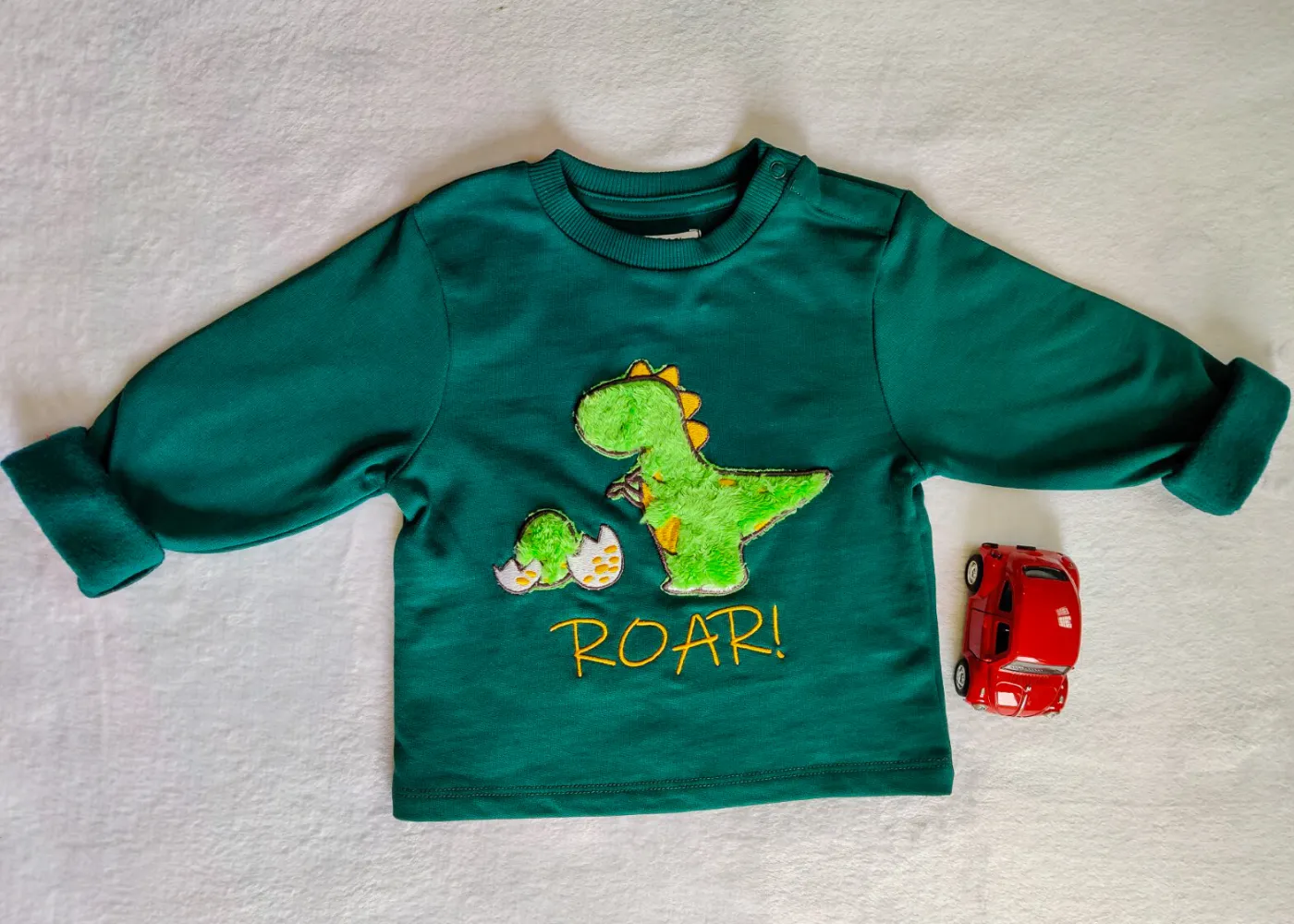 Winter Sweatshirt Combo - Dinosaur, Dude and Whale