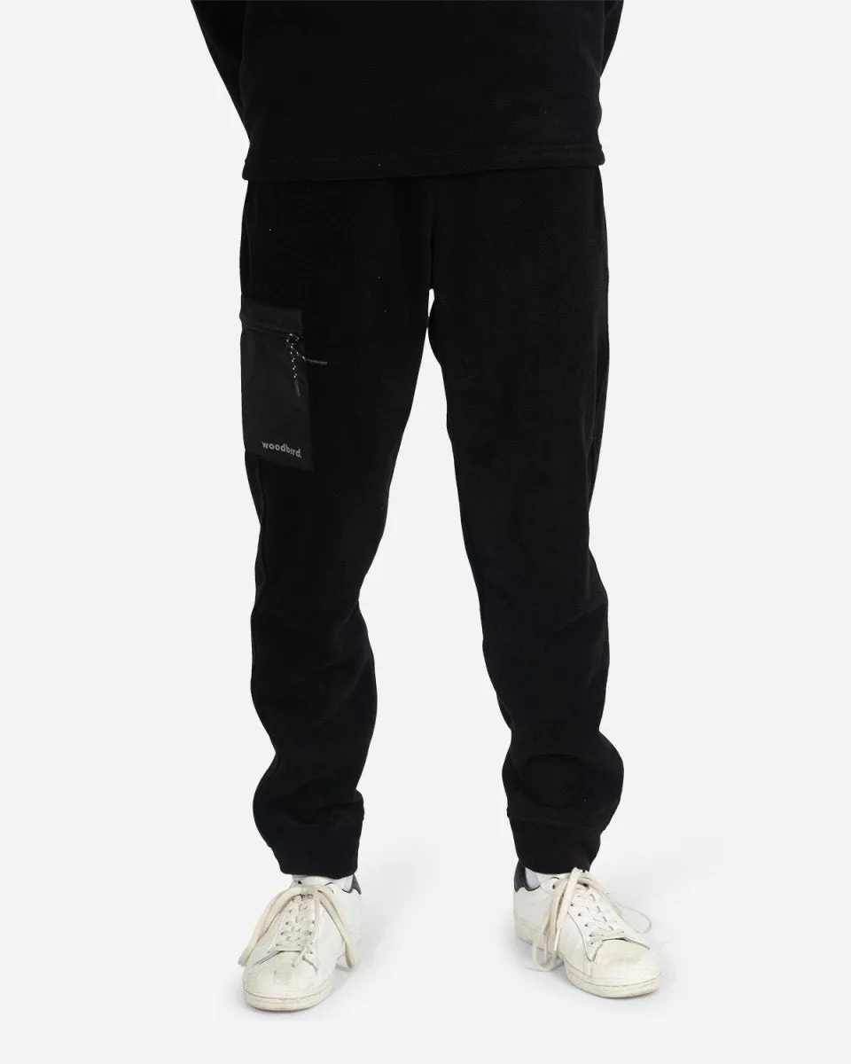 Zling Fleece Pants - Black